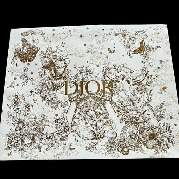 SET OF AUTHENTIC HUGE BOX AND SHOPPING BAG BY CHRISTIAN DIOR - Picture 4 of 6